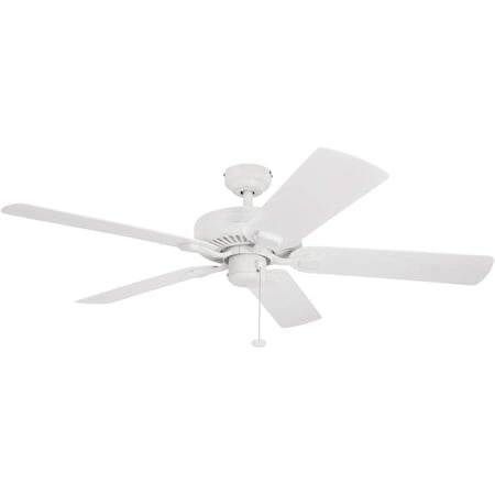 Honeywell Belmar, 52 in. Indoor/Outdoor Ceiling Fan with  No Light, White 50198-40